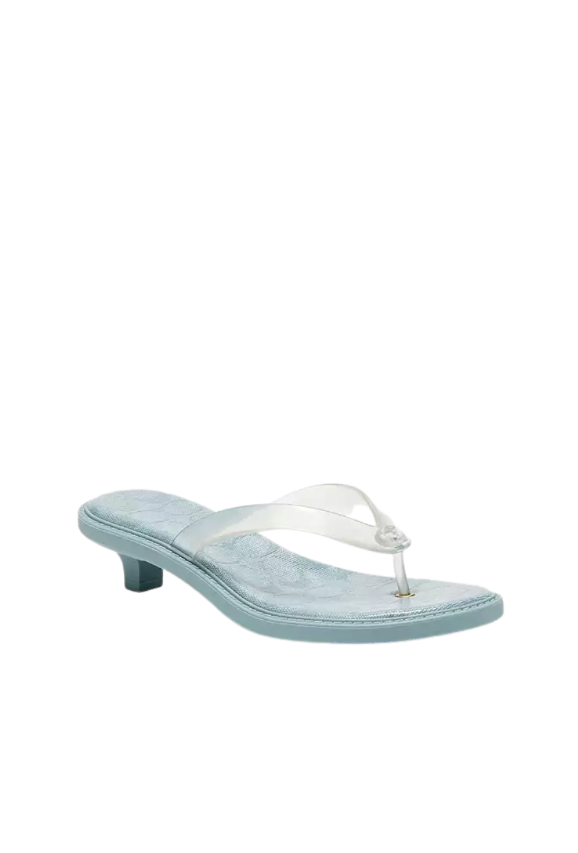 Coach, Jelly Thong Sandal in Signature