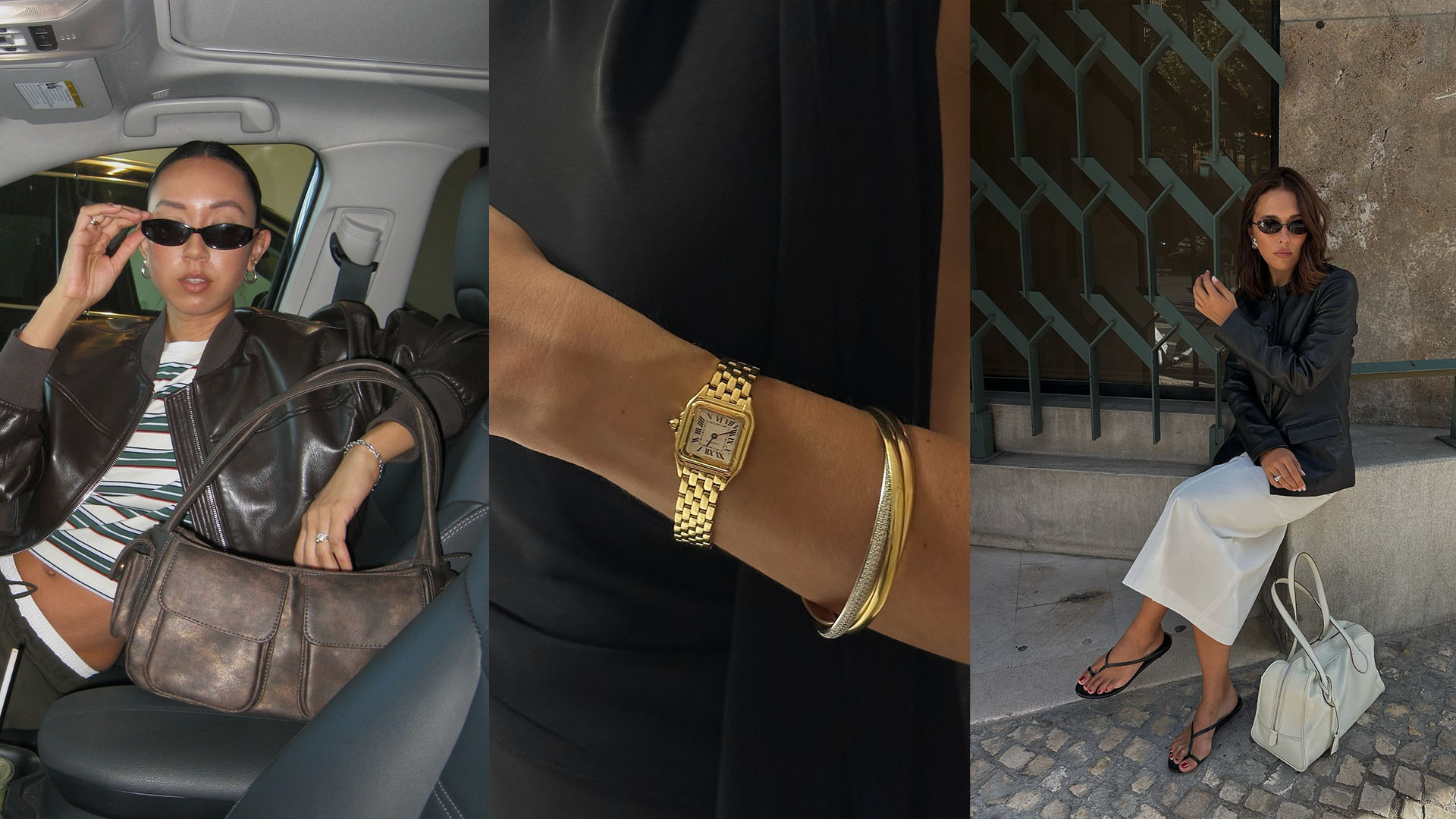 women wearing fall accessories