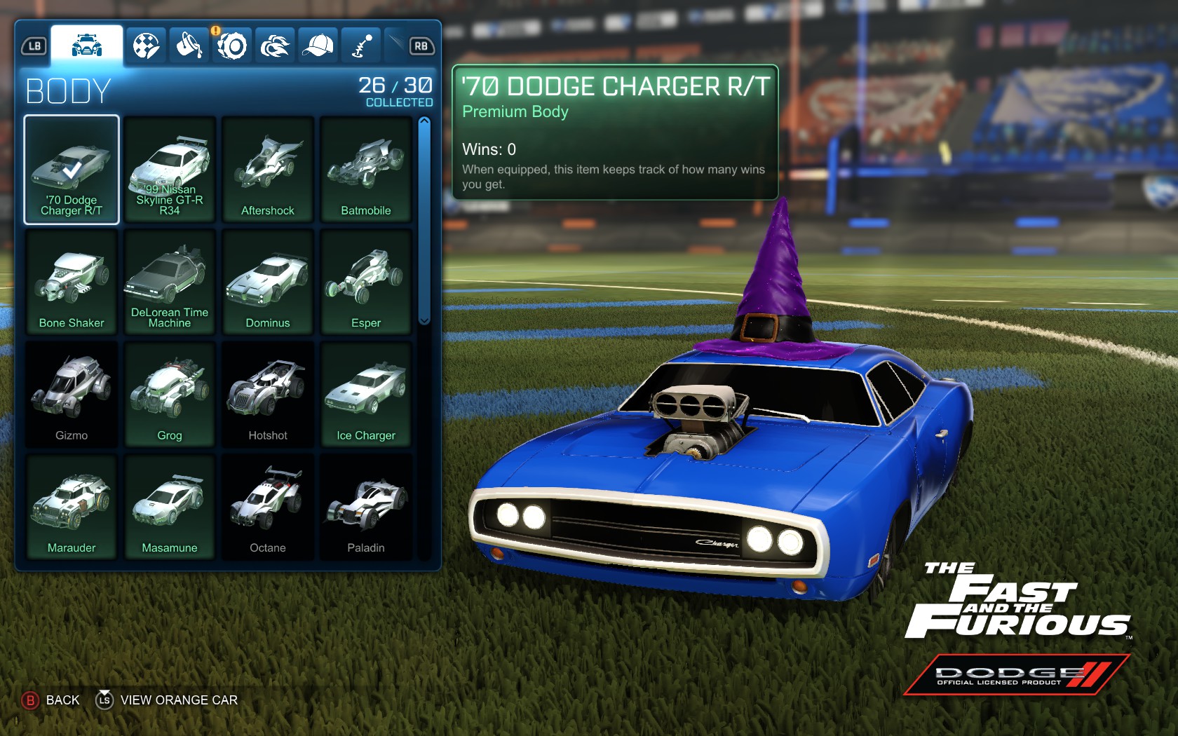 Dodge rocket league