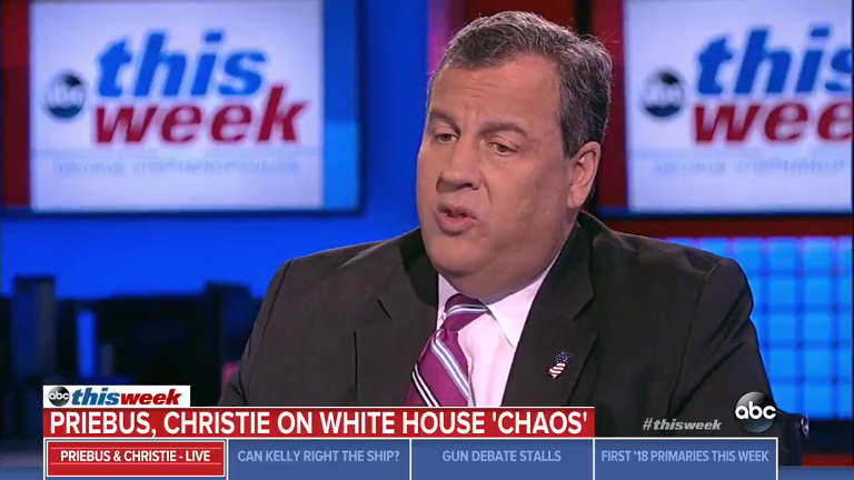 Chris Christie on ABC