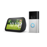 Ring Video Doorbell with Amazon Echo Show 5 (3rd Gen): $189.98
