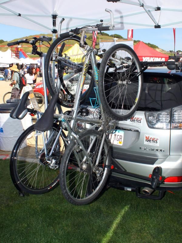 Wizard Kinetics' rear-mounted rack essentially takes the versatility of a roof rack and moves it to the rear of the vehicle.