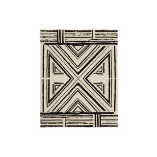bobby berk design black and white rug