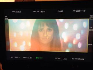 Lea Michele smoulders in her debut music video