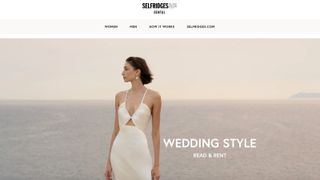 best designer dress rentals selfridges rental homepage