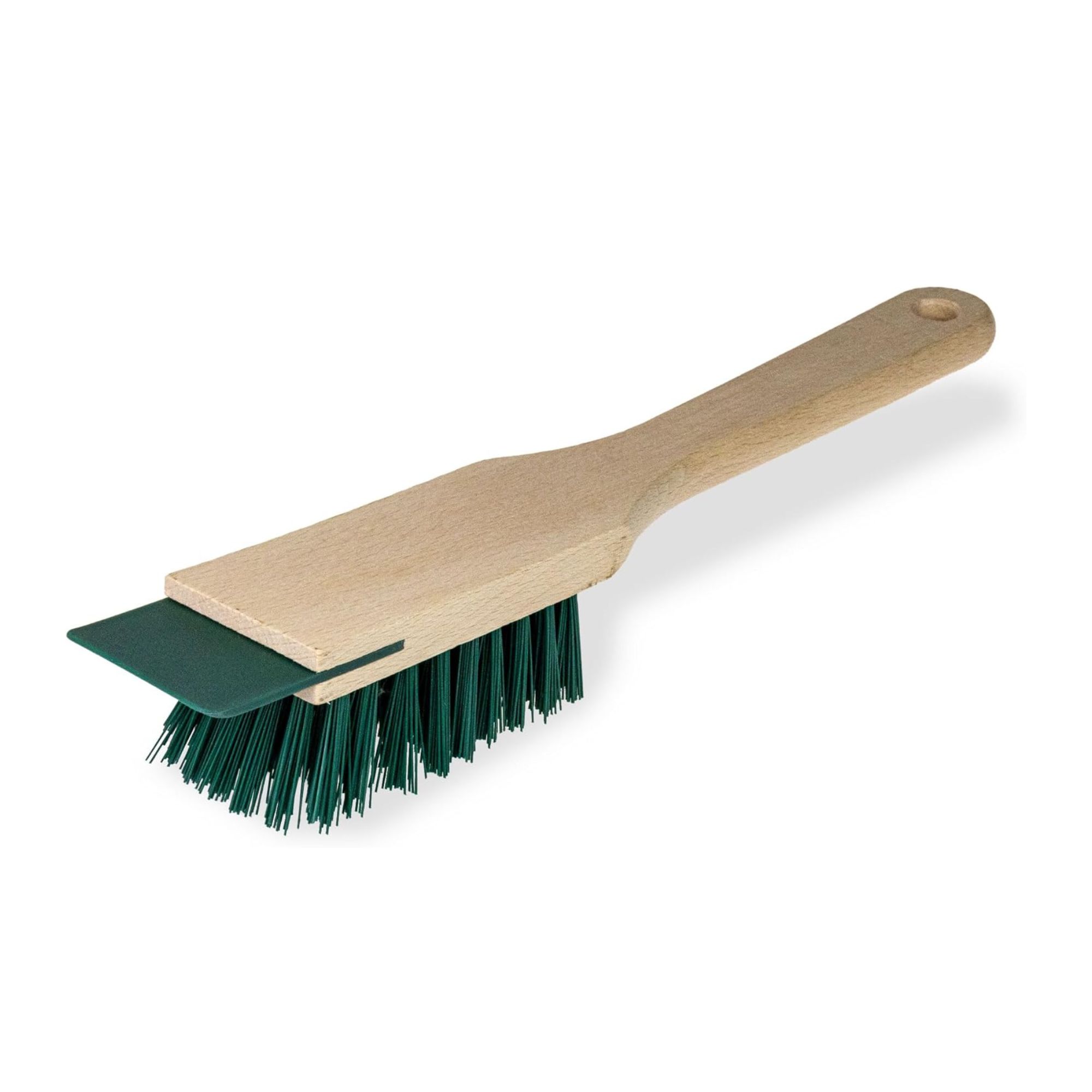 picture of Garden Cleaning Brush with Scraper for Lawn Mower