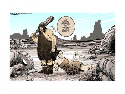 Santorum of the Stone Age