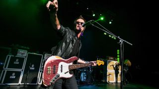 Glenn Hughes of California Breed performs at The Fillmore Detroit on October 5, 2014 in Detroit, Michigan.