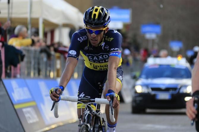 Alberto Contador (Team Saxo-Tinkoff) finishes 6th
