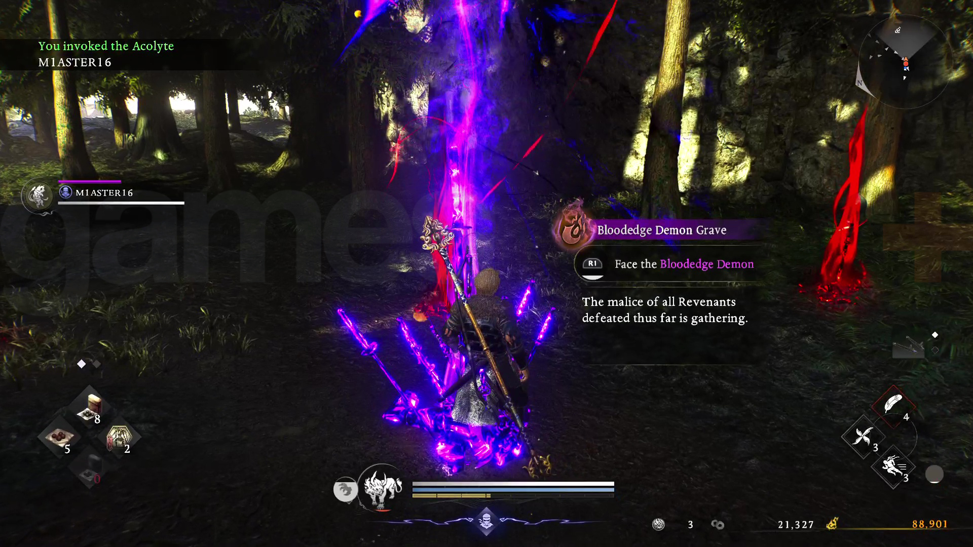 Bloodedge Demon and Revenant in Nioh 3