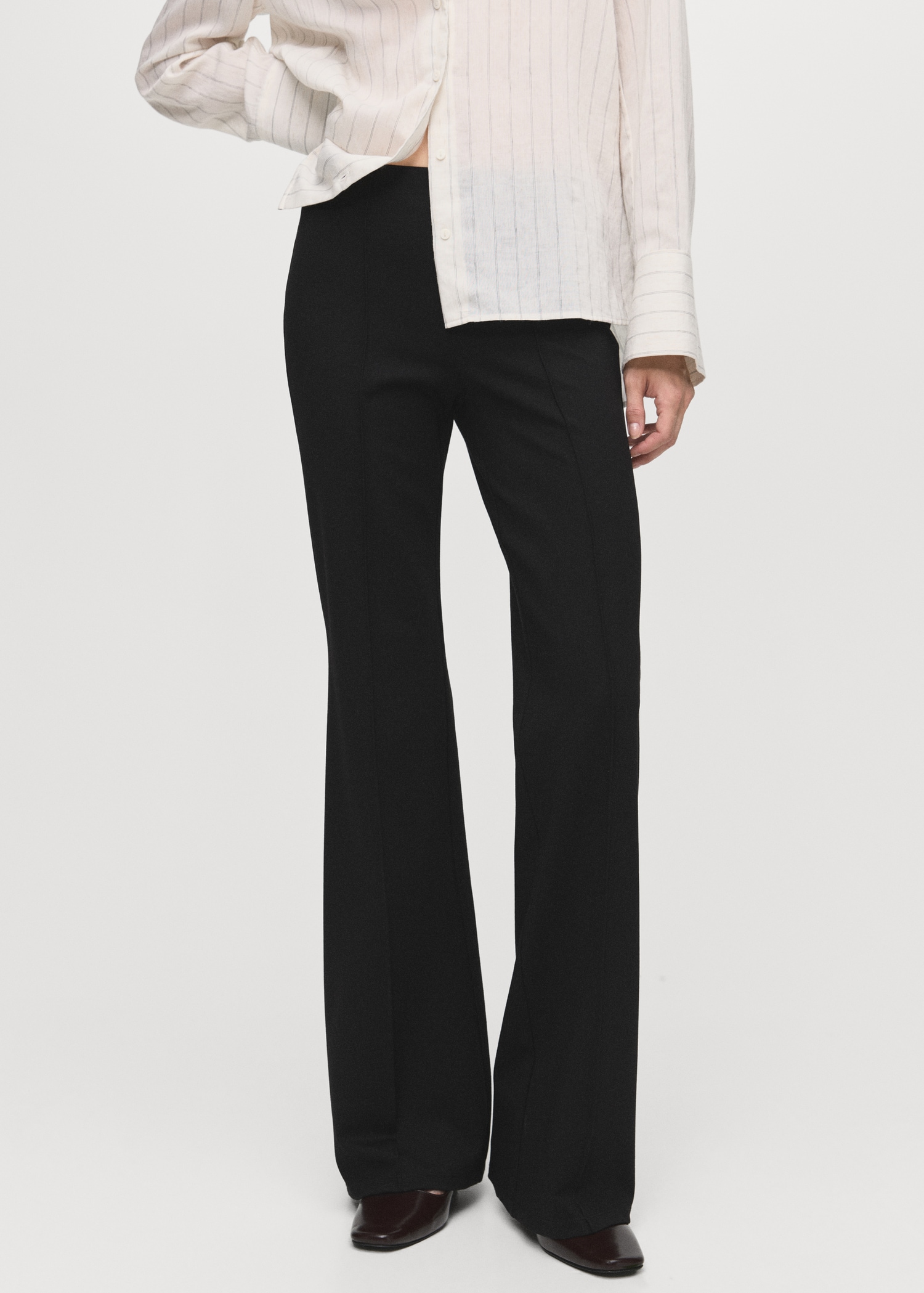 Leggings With Seam Detail - Women | Mango United Kingdom