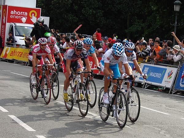 David Garcia tried his luck in the break on the final stage.