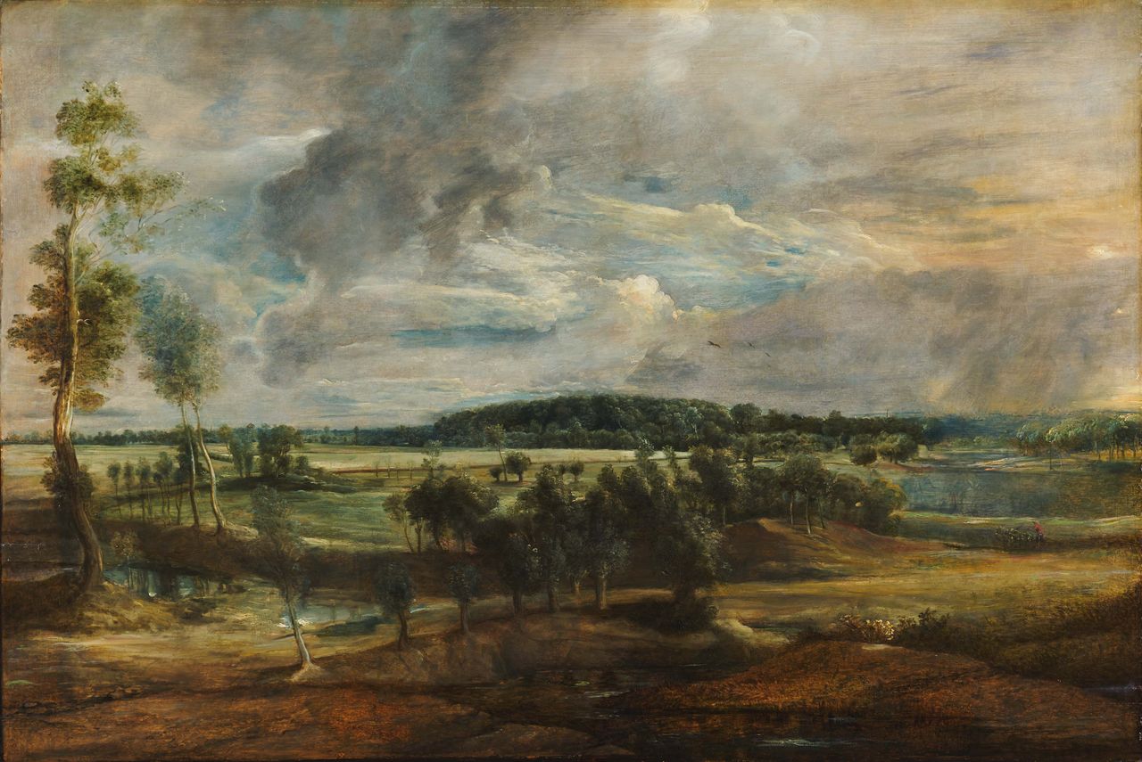 A Landscape in Flanders, 1635–40, 3ft by 4¼ft, by Peter Paul Rubens (1577–1640), The Barber Institute of Fine Arts, Birmingham