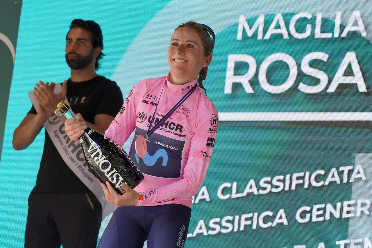 Giro d'Italia Donne 2022 - 33rd Edition - 4th stage Cesena - Cesena 120,9 km 04/07/2022 - Annemiek Van Vleuten (NED - Movistar Team) - photo Massimo Fulgenzi/PMG Sport/SprintCyclingAgency&Acirc;&copy;2022