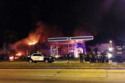 Violent protests in Milwaukee after fatal police shooting