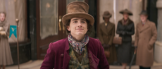 Timothée Chalamet as Willy Wonka in the trailer for 'Wonka'