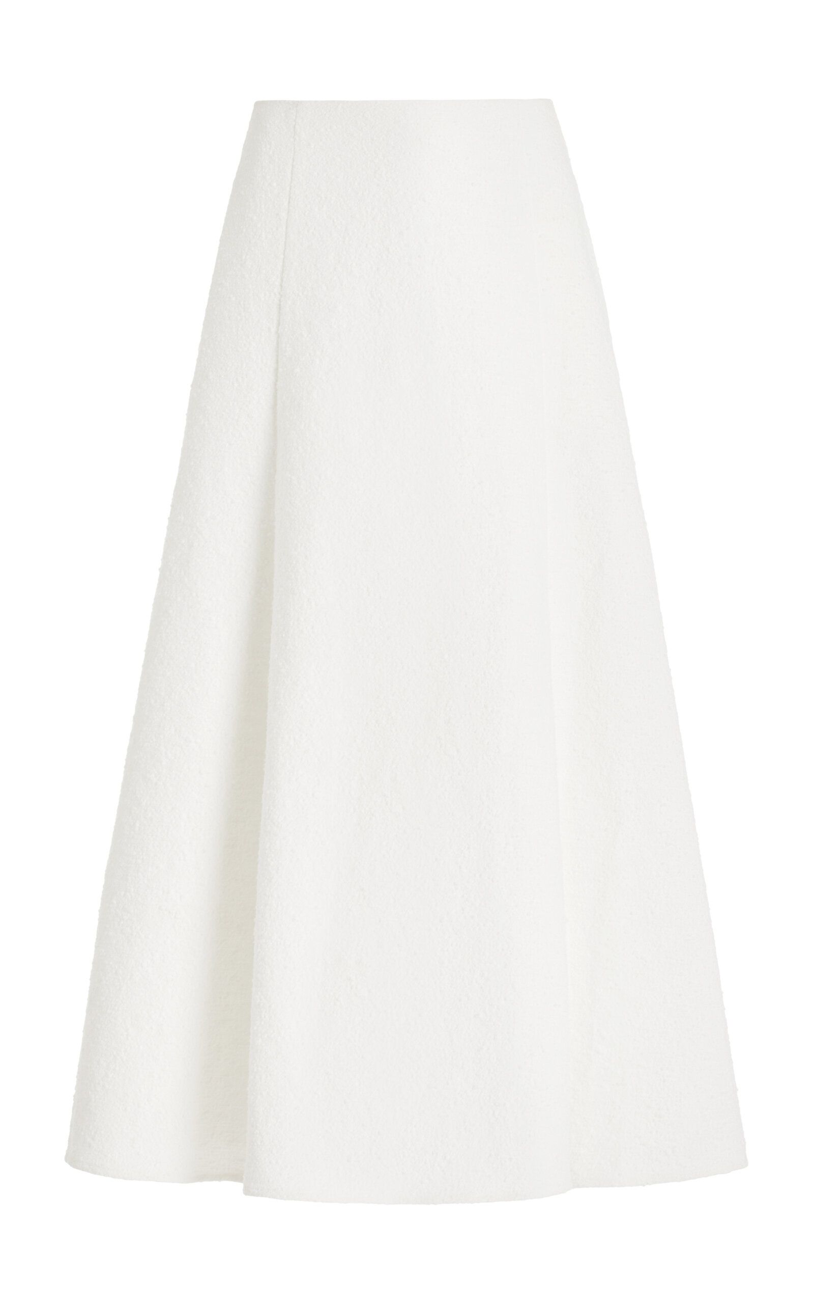 Liana Cotton-Blend Boucle Maxi Skirt