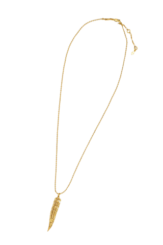 Rebecca Minkoff Feather Pendant Necklace