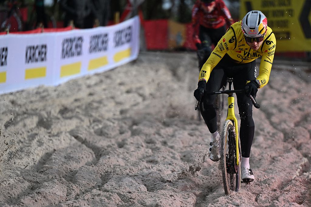'His ankle is the most painful' – Wout van Aert's final cyclo-cross battle with Mathieu van der Poel at risk after Belgian's heavy crash in Mol