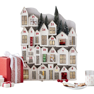 Lit Glitter Houses Advent Calendar