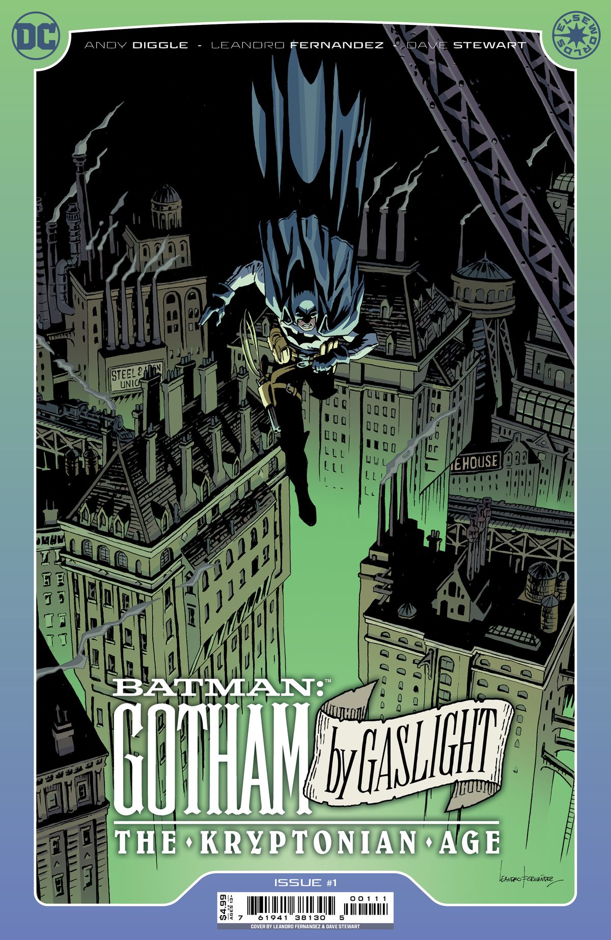 Art from Batman: Gotham by Gaslight &ndash; The Kryptonian Age