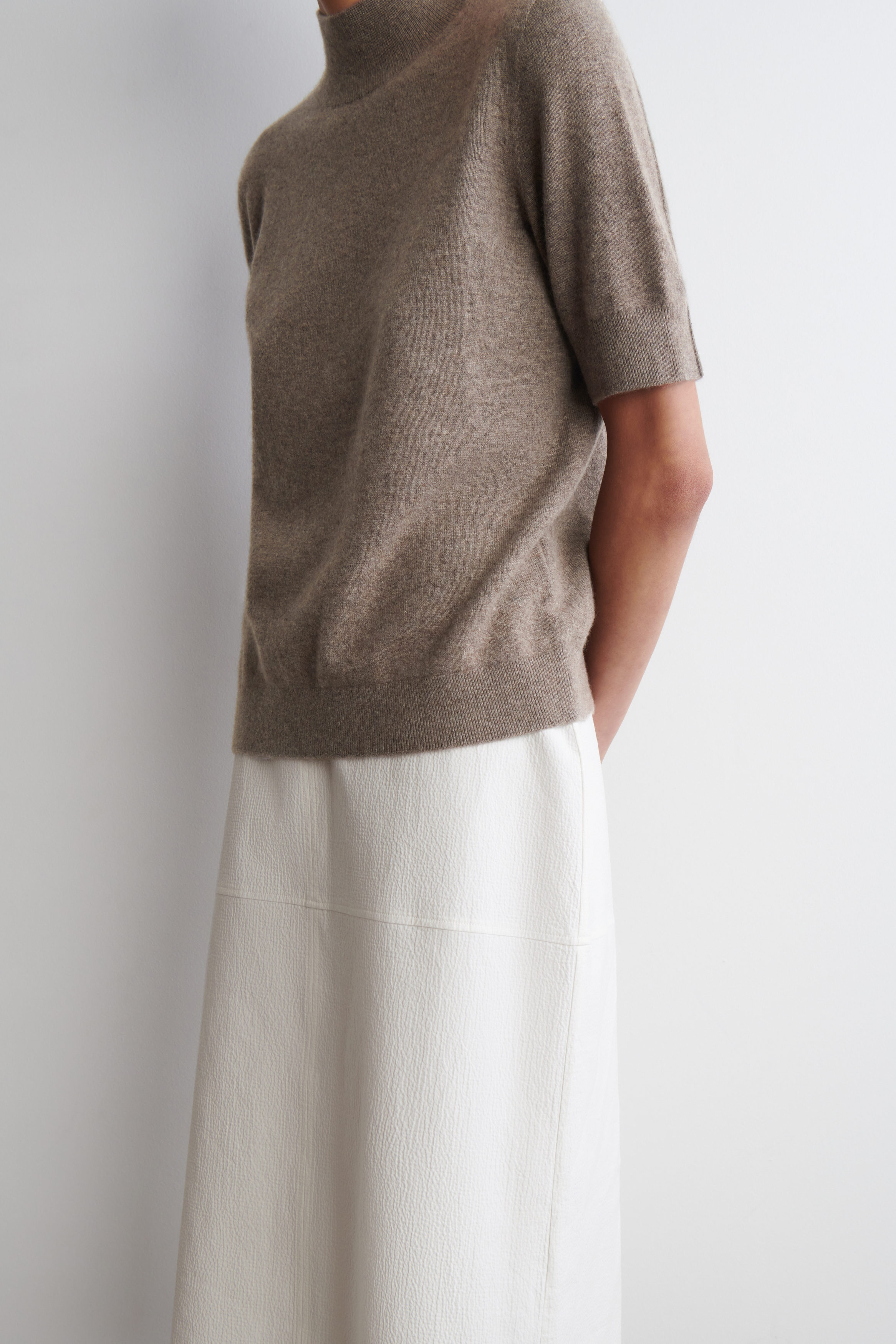 Cotton Pencil Skirt