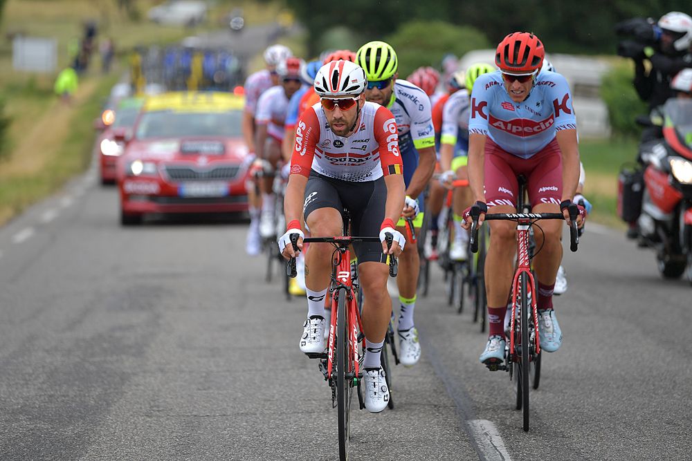 Thomas de Gendt (Lotto Soudal) stage 6 at the Tour de France