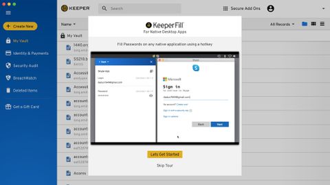 keeper password manager manual
