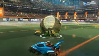 A game of Rocket League