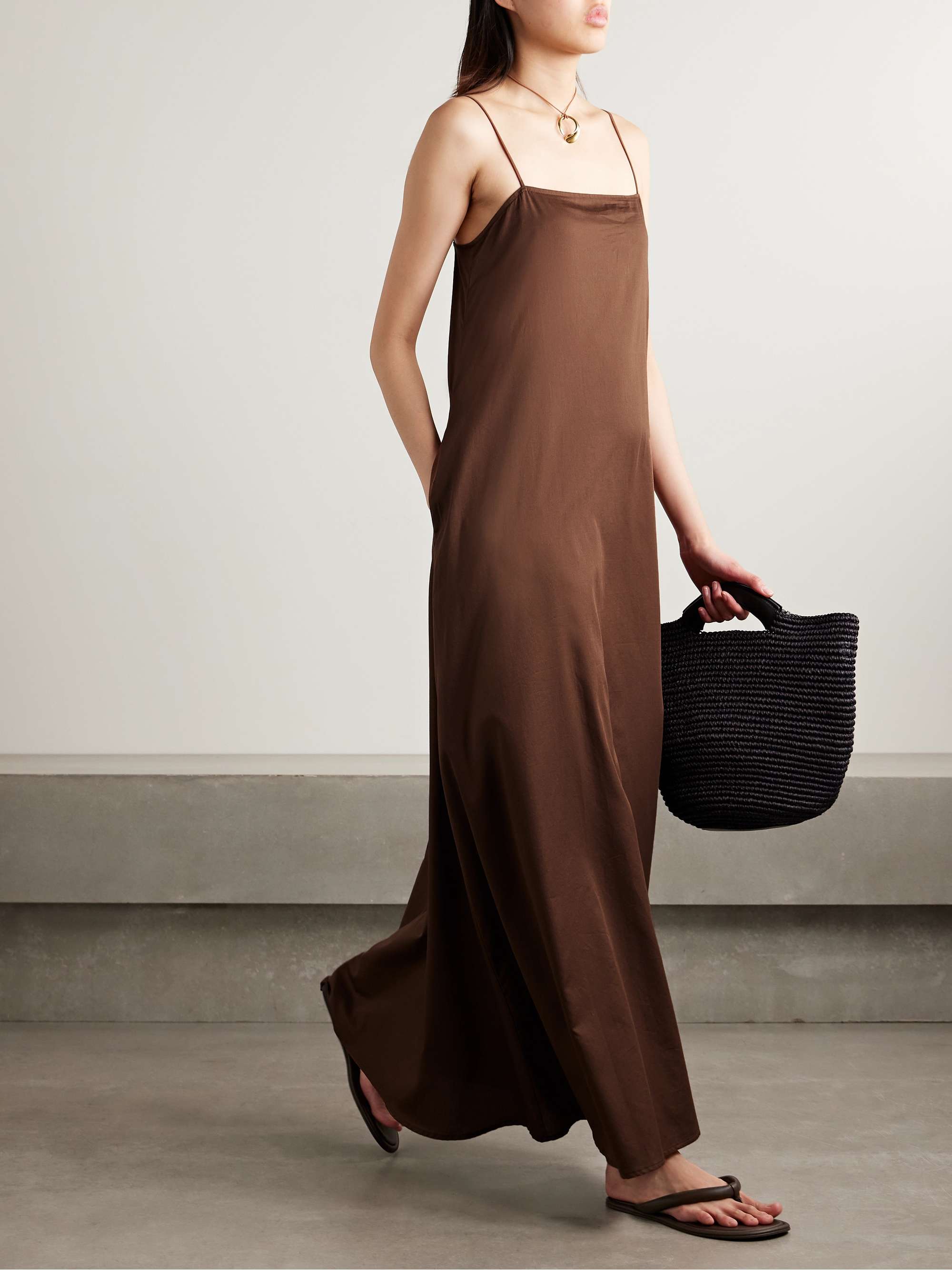 Yoko Cotton-Voile Maxi Dress