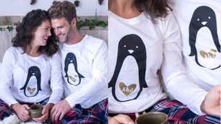 Sparks & Daughter Penguin Couple Pyjamas