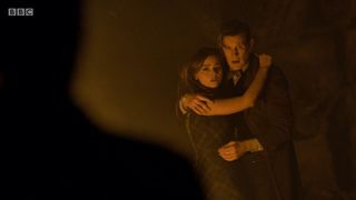 What is the Doctor's real name? Matt Smith and Jenna Coleman from The Name of the Doctor in season 7.