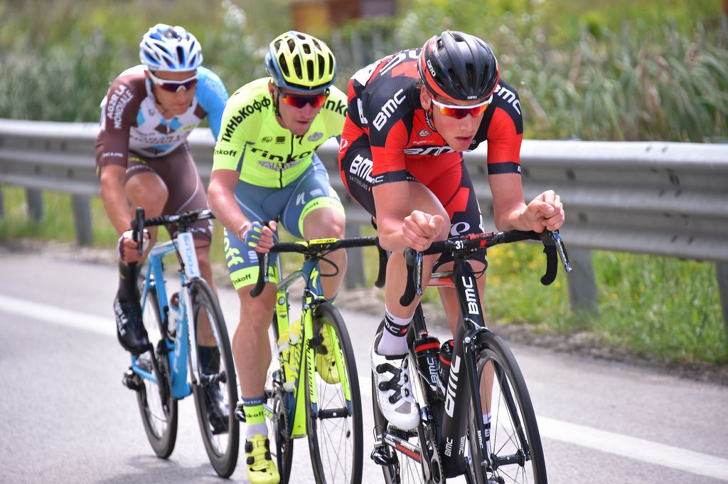 Jay McCarthy (Tinkoff) in the breakawawy