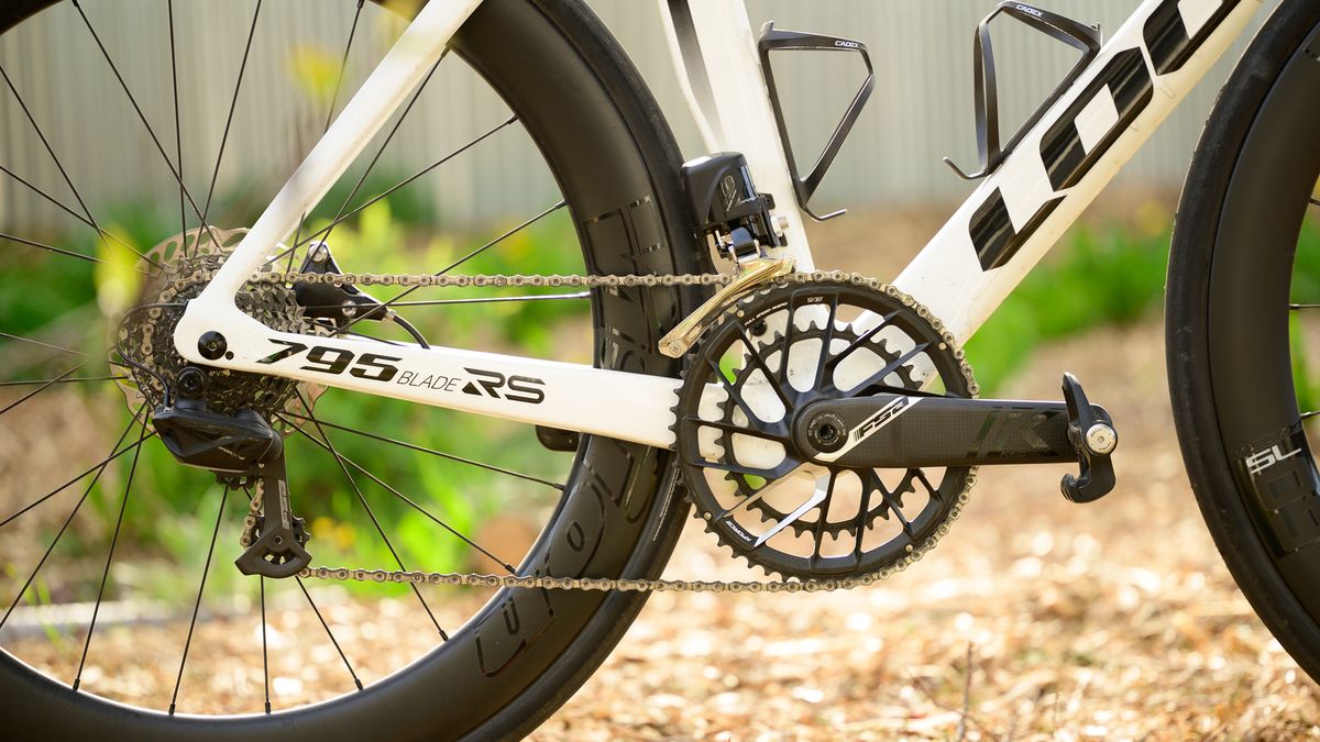 FSA K-Force WE 12s rear part of groupset