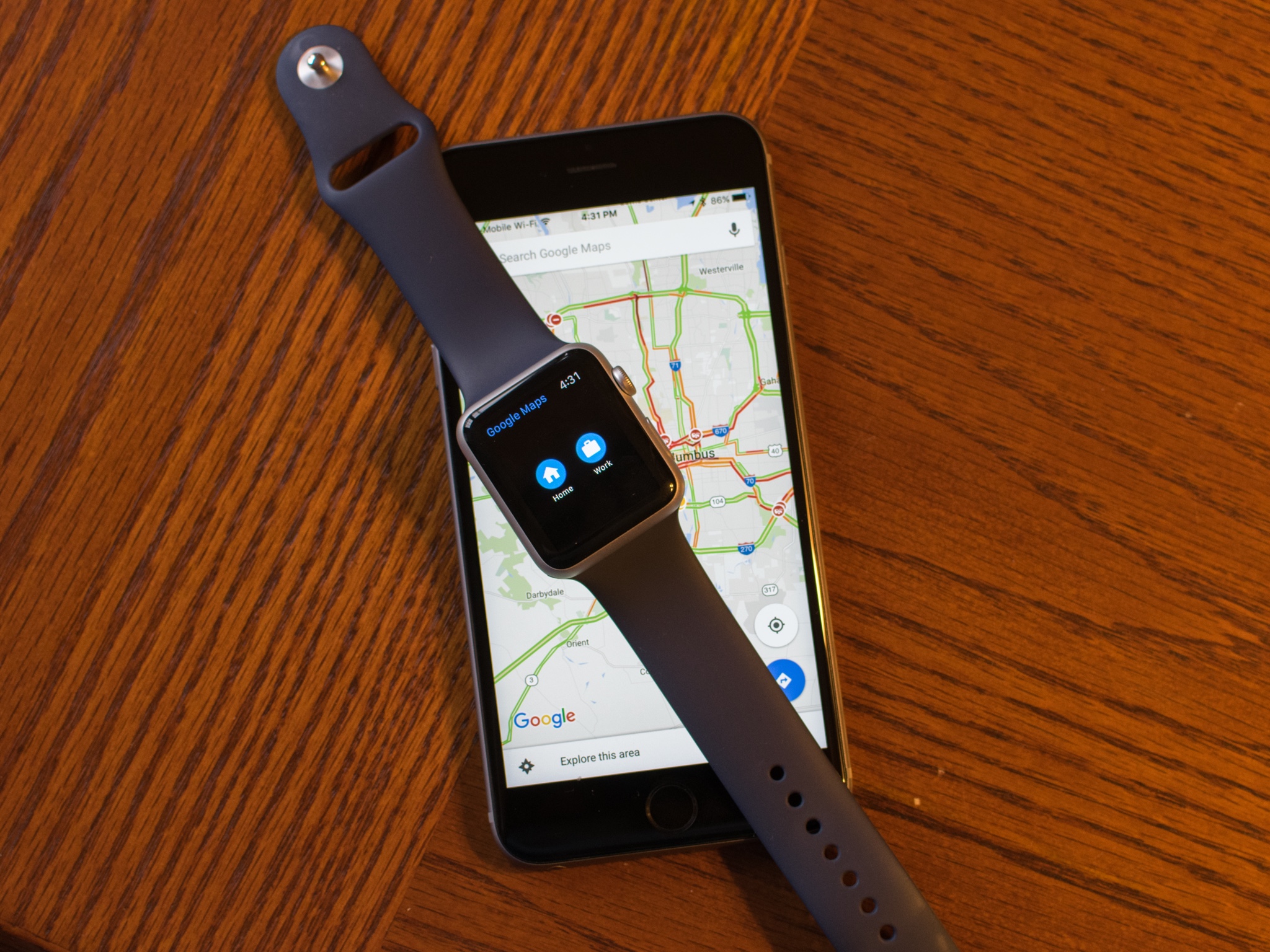 Apple watch clearance 4 google maps