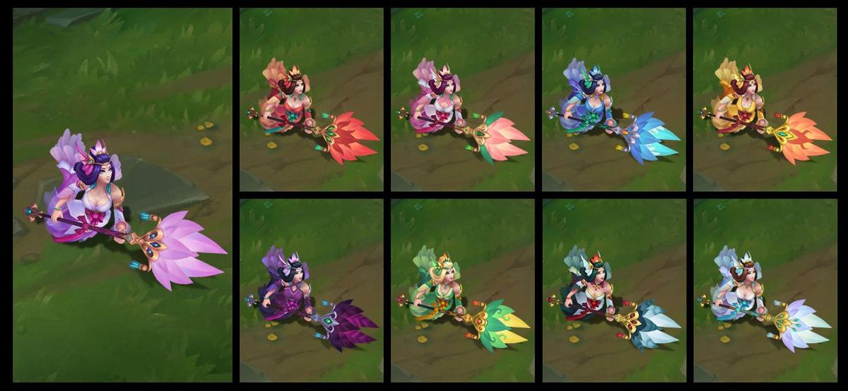 League of Legends Splendid Staff Nami chroma