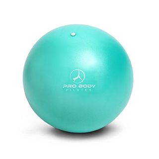 Probody Pilates Ball Small Exercise Ball, 9 Inch Barre Ball, Mini Soft Yoga Ball, Workout Ball for Stability, Barre, Ab, Core, Physio and Physical Therapy Ball at Home Gym & Office (aqua)