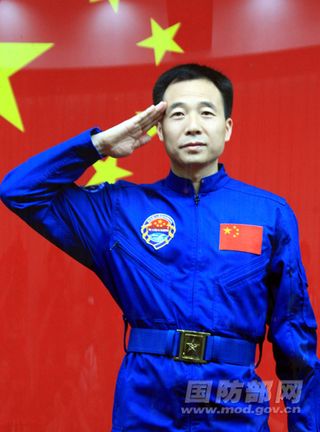China's Shenzhou 9 mission commander Jing Haipeng.
