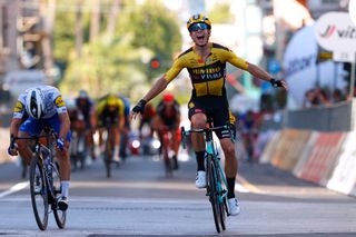 Wout van Aert beat Julian Alaphilippe to victory at the 2020 edition