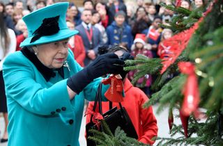 Queen Elizabeth loved christmas - and reportedly keeps her tree up until February