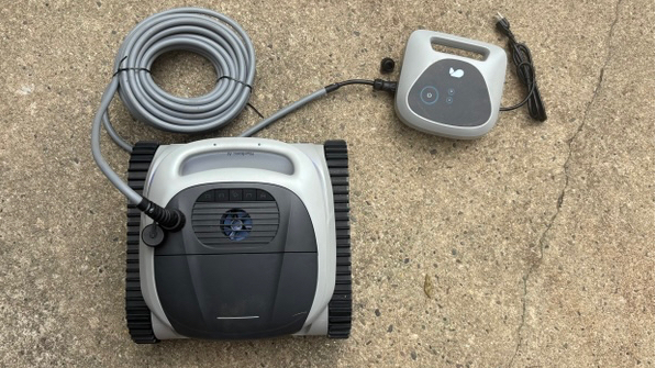 Bublue BuHybrid L6 laid out on a concrete floor