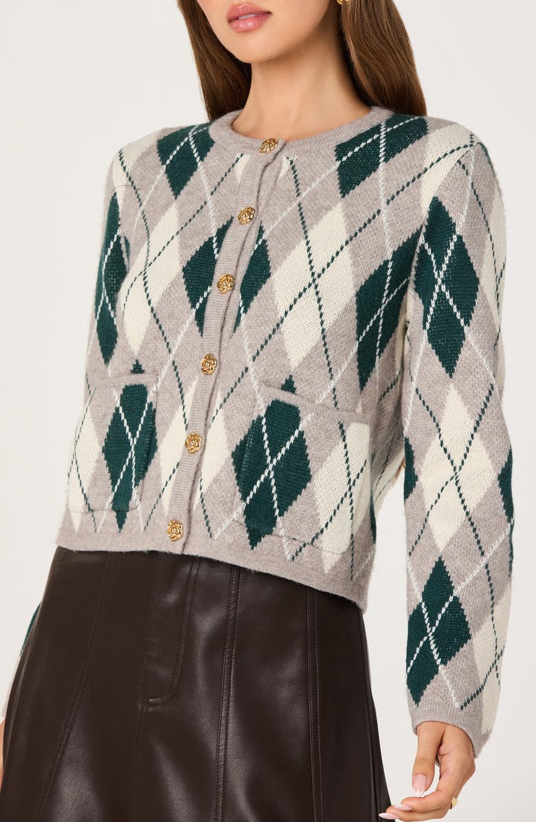 Argyle Cardigan