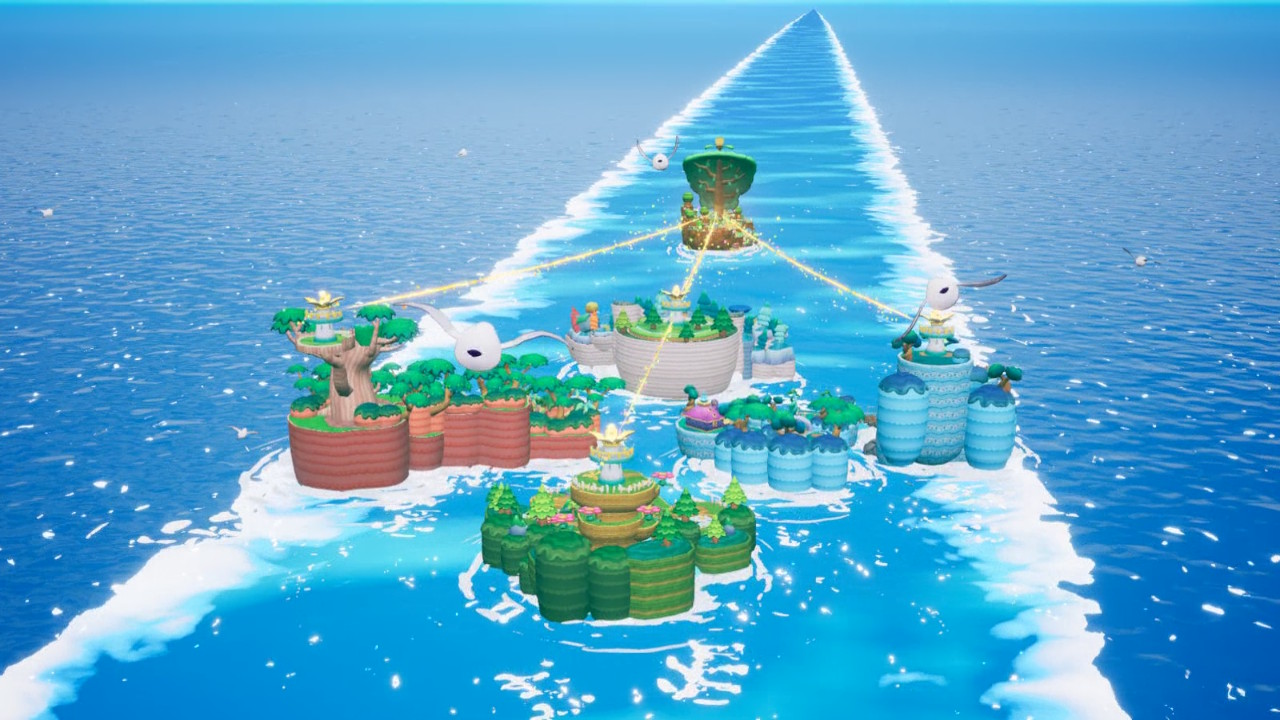 In-game screenshot from Mario & Luigi: Brothership