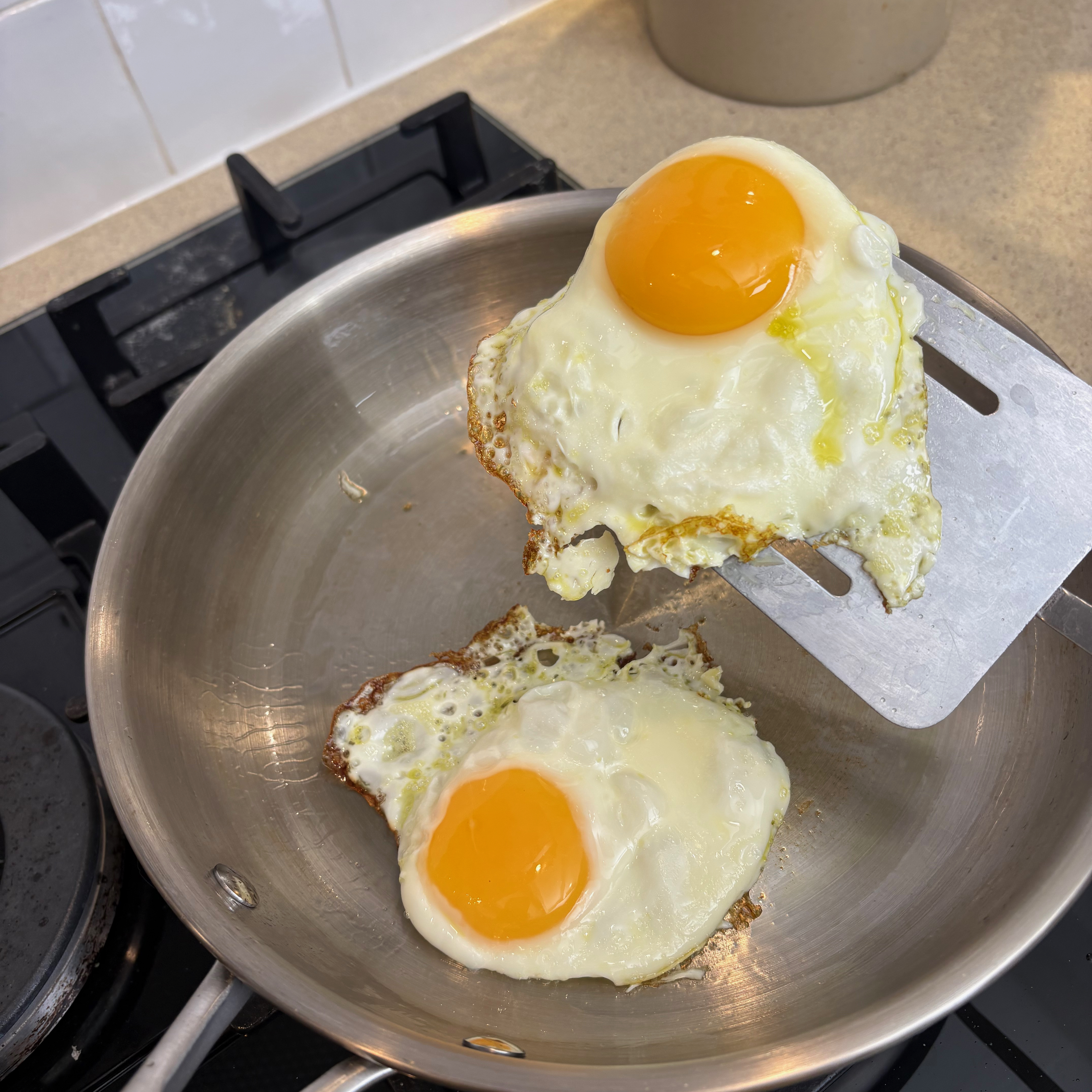Testing Le Creuset's stainless steel pan set