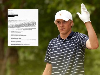 Letter Written By 16-Year-Old Jordan Spieth