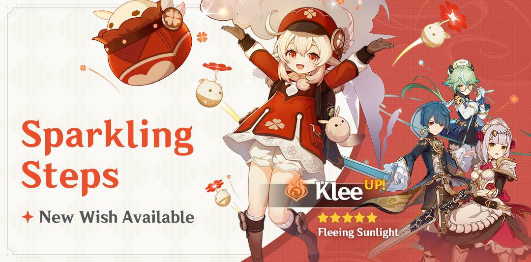 Genshin Impact Wish Event Banners - Klee