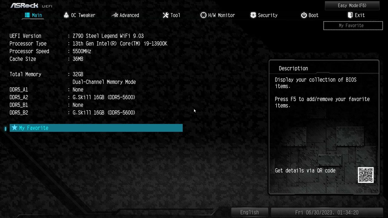 ASRock Z790 Steel Legend