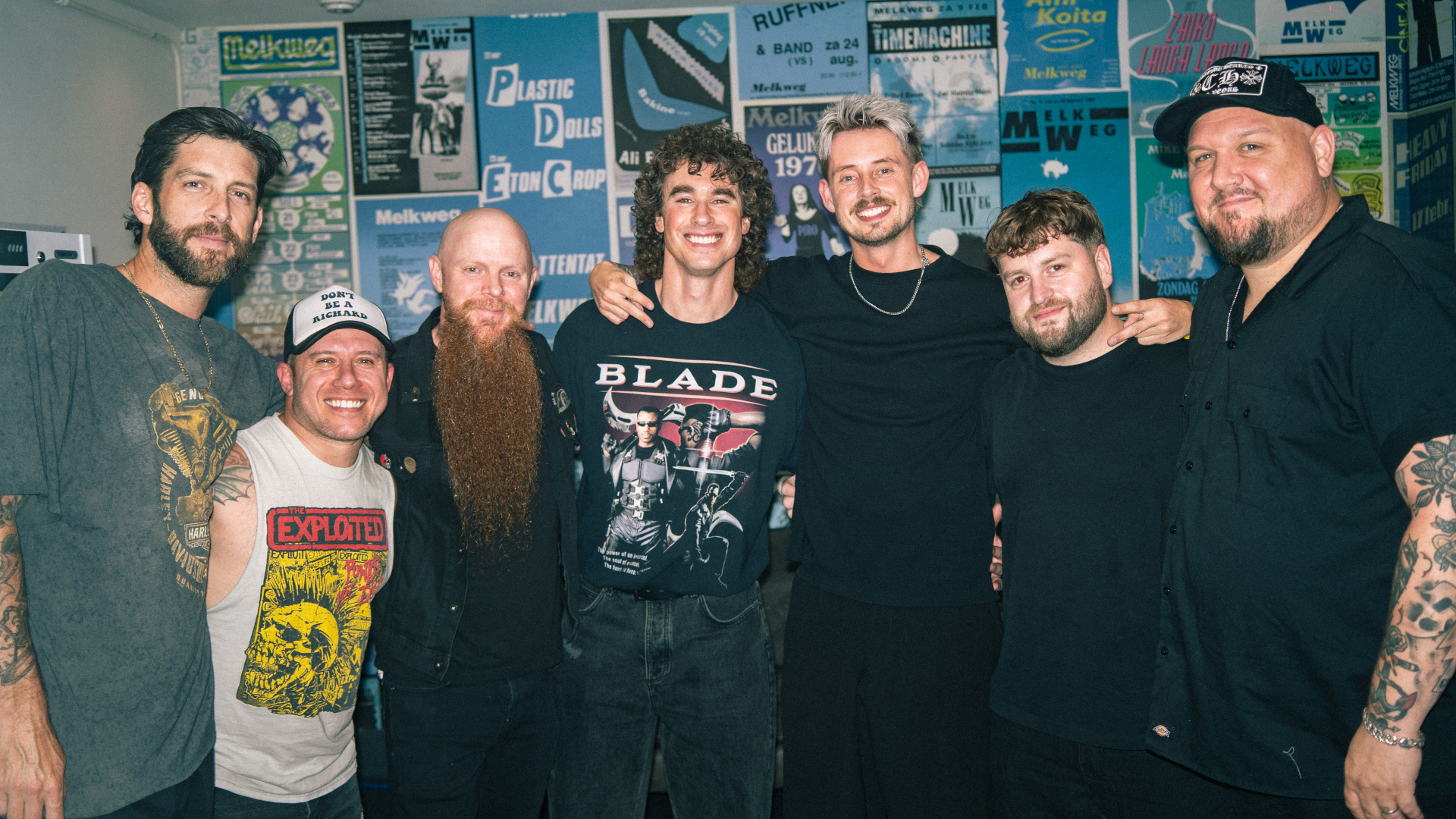 Atreyu and members of Don Broco and The Ghost Inside at Atreyu&amp;rsquo;s Magic Con gig