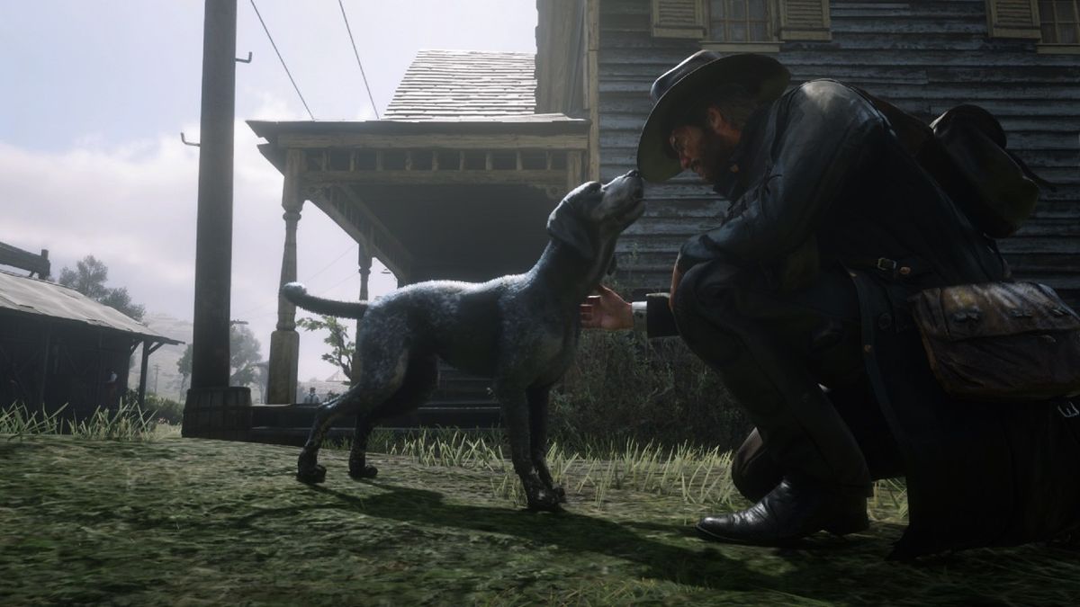 Red Dead Redemption 2 dog