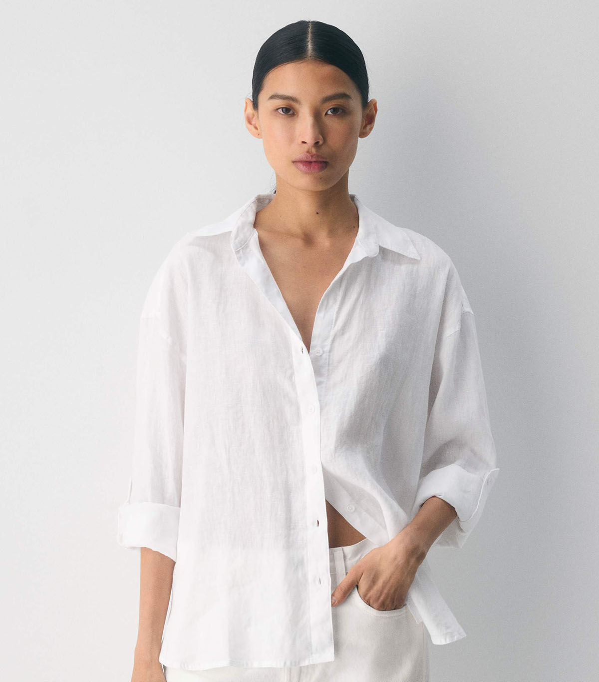 Babaton, Archive Linen Shirt